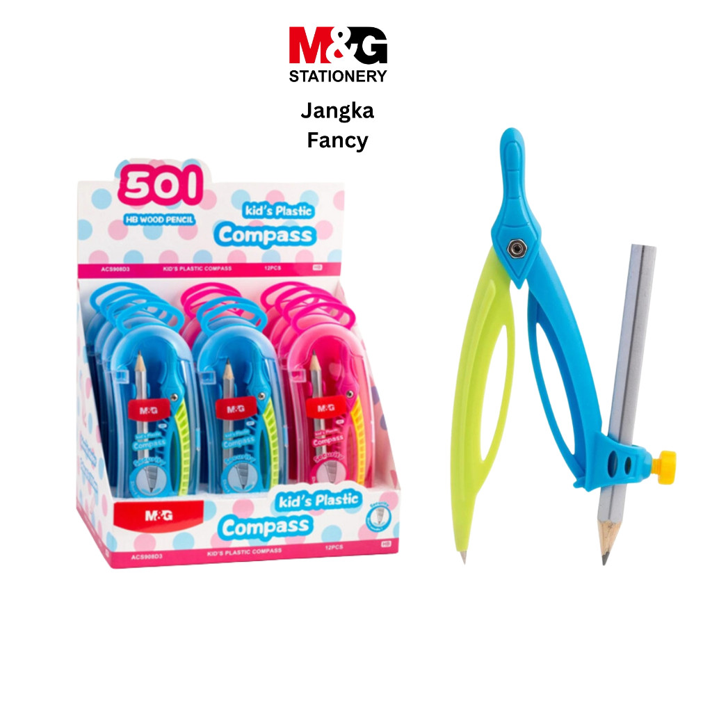 

Jangka M&G Compas 2 Warna #ACS908D3 Jangka Dengan Needle Pendek Aman Untuk Anak-anak- SHAGB