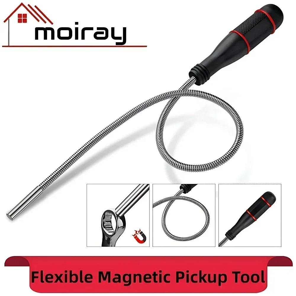 

Moiray Tongkat Magnet Pengambil Barang Flexible Pick Up Tool 54.5cm - M5