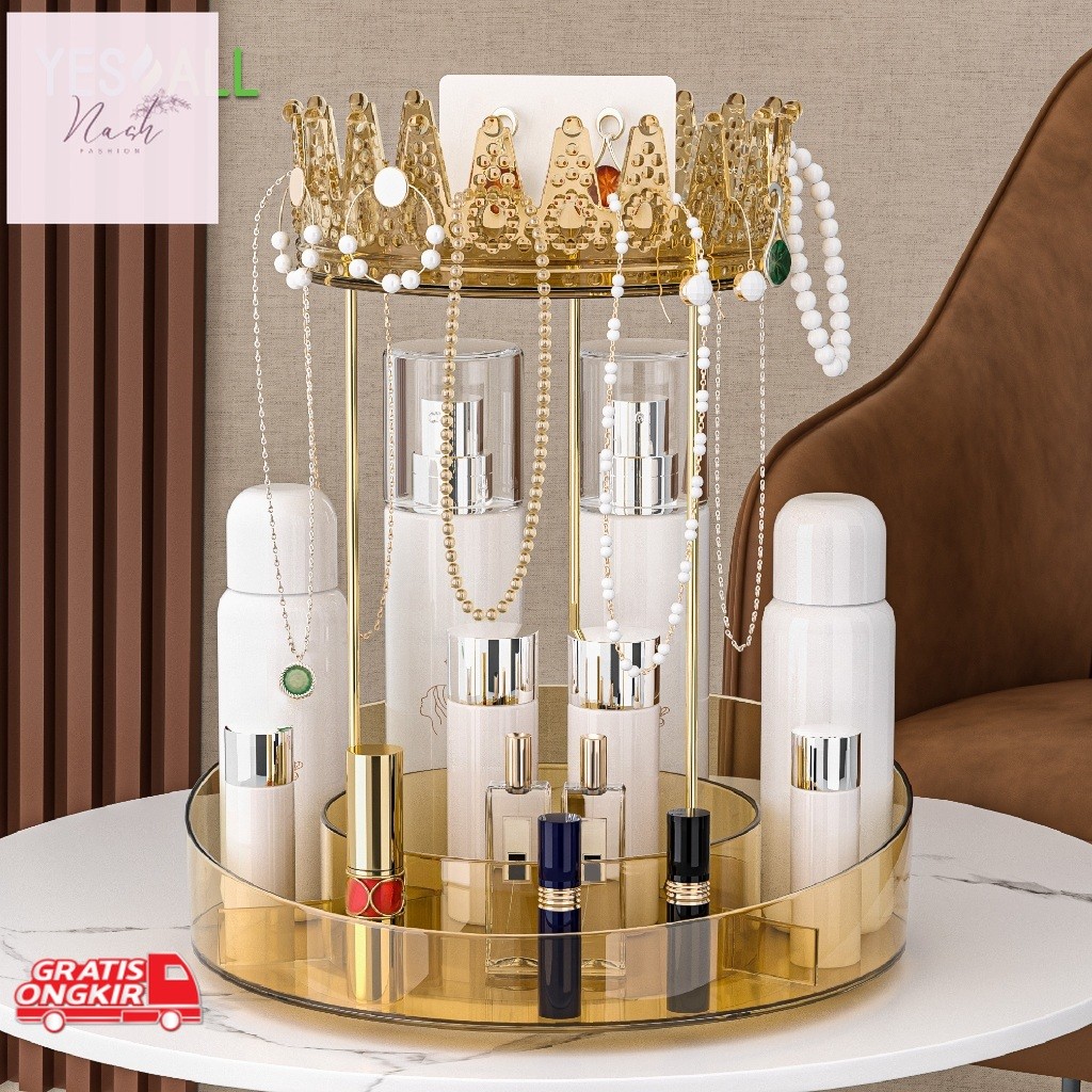 Rak Murah / YESALL Rak Kosmetik Aesthetic /Tempat Make Up Aesthetic / Rak Skincare Aesthetic / Nampa