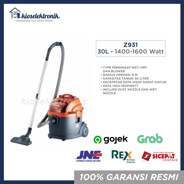 Vacuum Electrolux Z931/ Z 931 Vacuum Cleaner Electrolux Wet & Dry