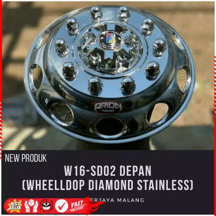 Wildop Diamond Truk Canter R16 StainlessOri Ori