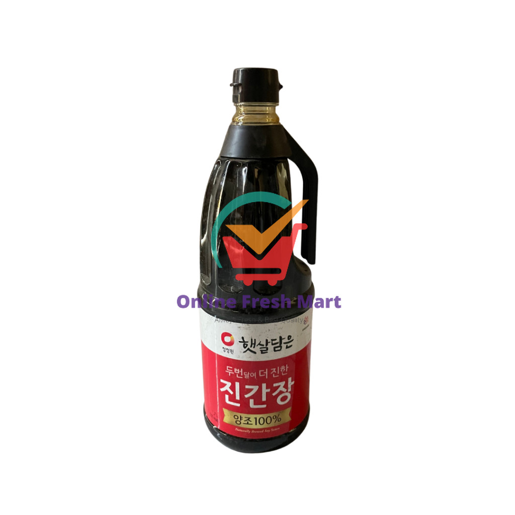 

Daesang Chung Jung One Jin Soy HS Green Ganjang Kecap Asin Korea 1.7 L - Online Fresh Mart Denpasar