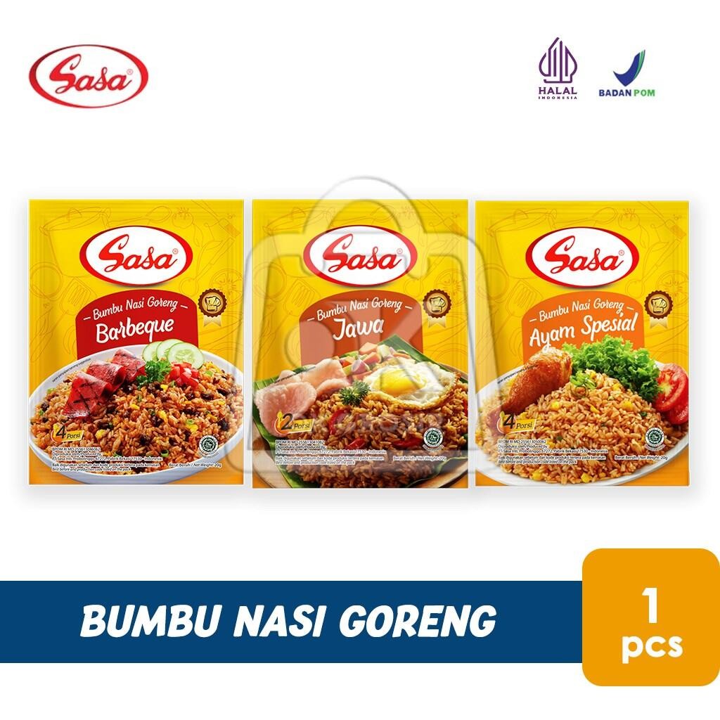 

Sasa Bumbu Nasi Goreng Instan Siap Pakai SASA All Varian (1 pcs)