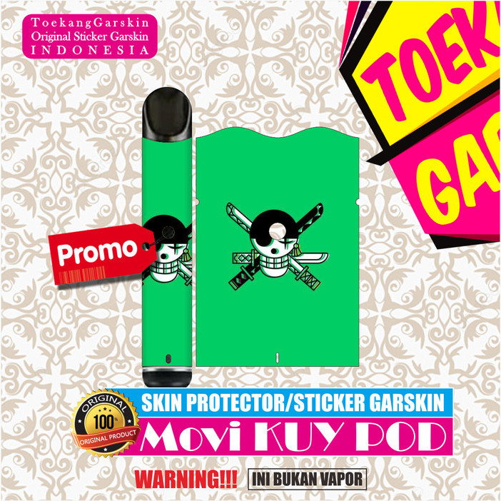 GARSKIN SKIN ORIGINAL STICKER MOVI KUY MOTIF PREMIUM ONE PIECE KEPALA2