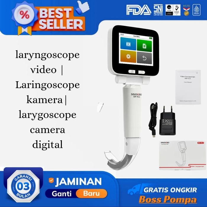 laryngoscope video | Laringoscope kamera| larygoscope camera digital