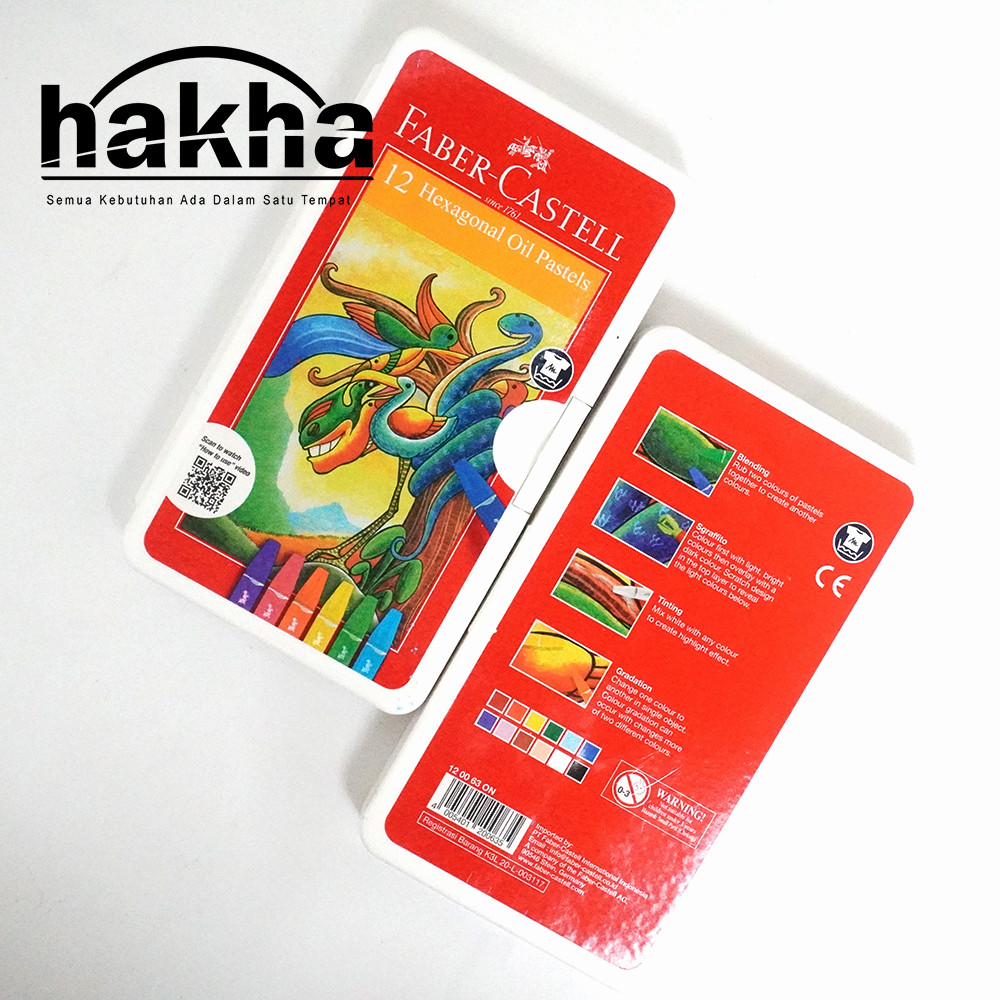 

Krayon Faber Castel Hecagonal 12 Warna Original