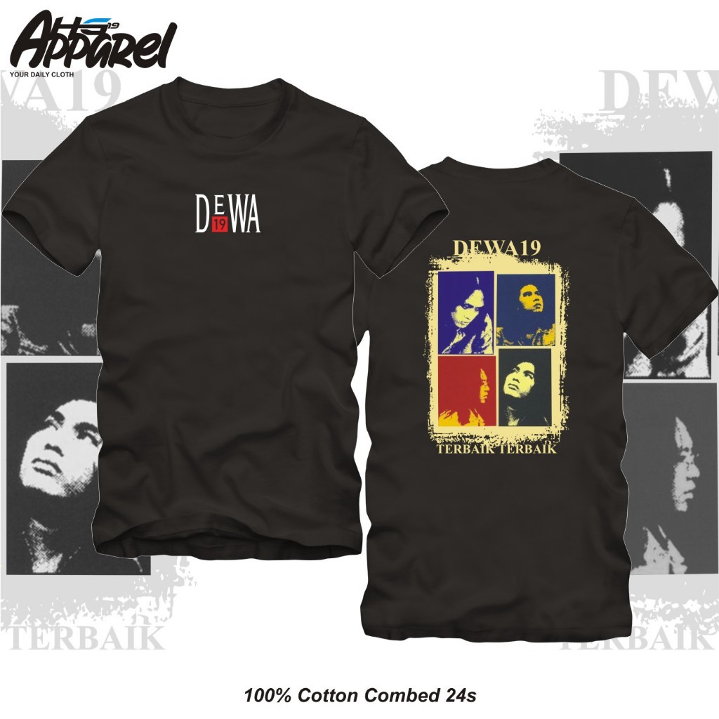 Kaos DEWA 19 Album Terbaik Terbaik DEWA19