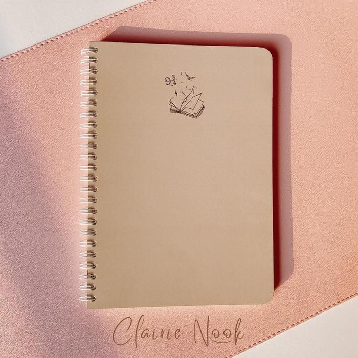 

READY Clairie Nook Reading Journal / Journaling Diary Planner / Journal - Harry Potter SIAP KIRIM