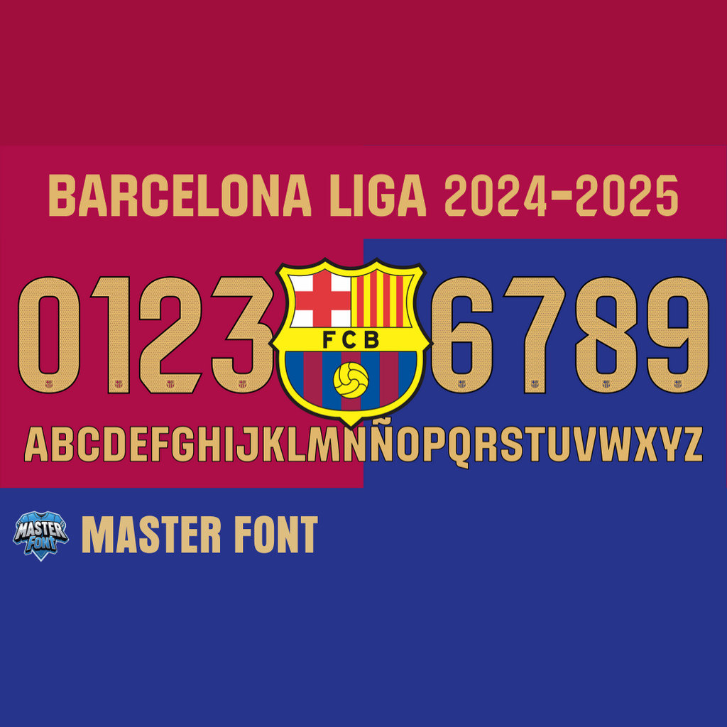 Nameset Jersey - Barcelona Laliga 2024