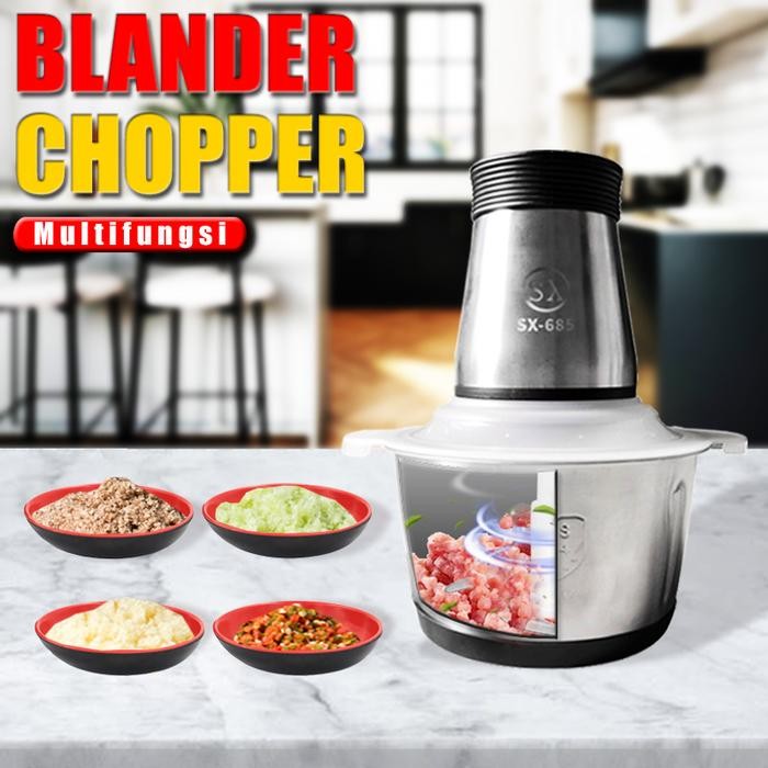 Blender Daging / Blender Serbaguna / Penggiling Daging SX-7008 - 685