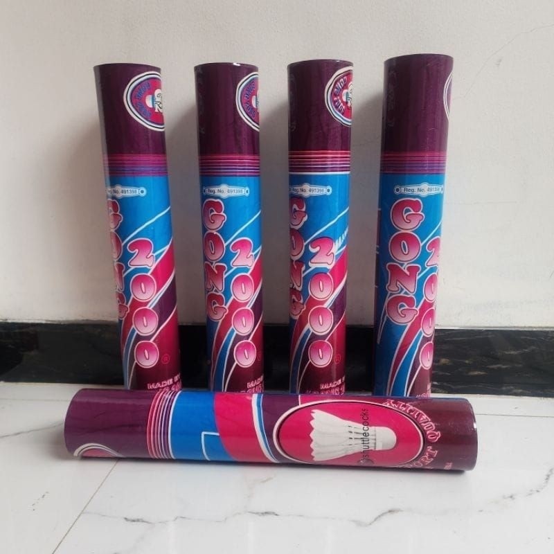 SHUTTLECOCK BADMINTON GONG 2000 ORIGINAL 1 SLOP 12 PCS KOK BADMINTON KOK