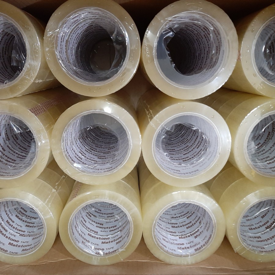 

Fedi store Lakban Bening Coklat 45MM x 100 YARD (2 INCH X 100YARD) TERMURAH -B100