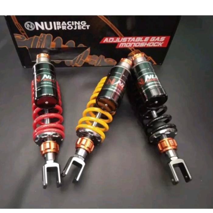 Shock shockbreaker Tabung beat vario mio  KTC NUI RACING Klik rebound - Biru, 330
