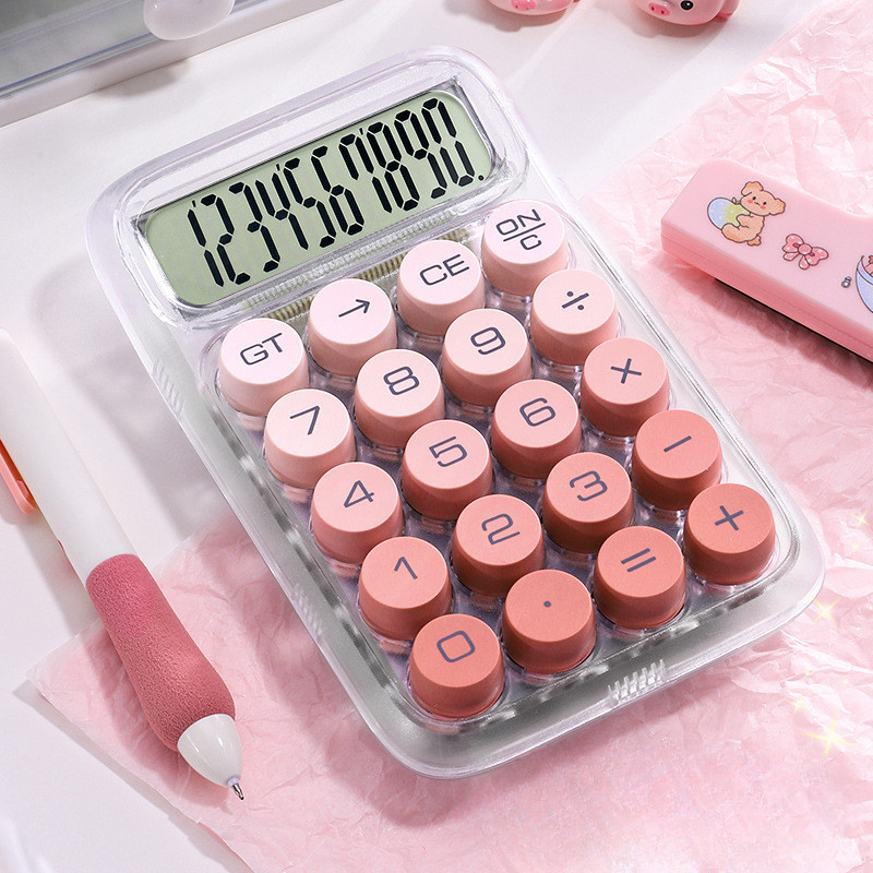 

Kalkulator Warna Gradient Transparan - Desain Lucu Warna Permen untuk Pelajar & Kantor