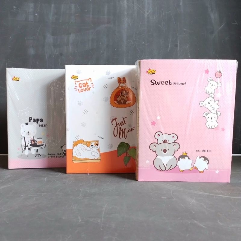 

Buku Tulis Kiky 58 Lembar Karakter ( Pak 10 Buku ) [ Original ]