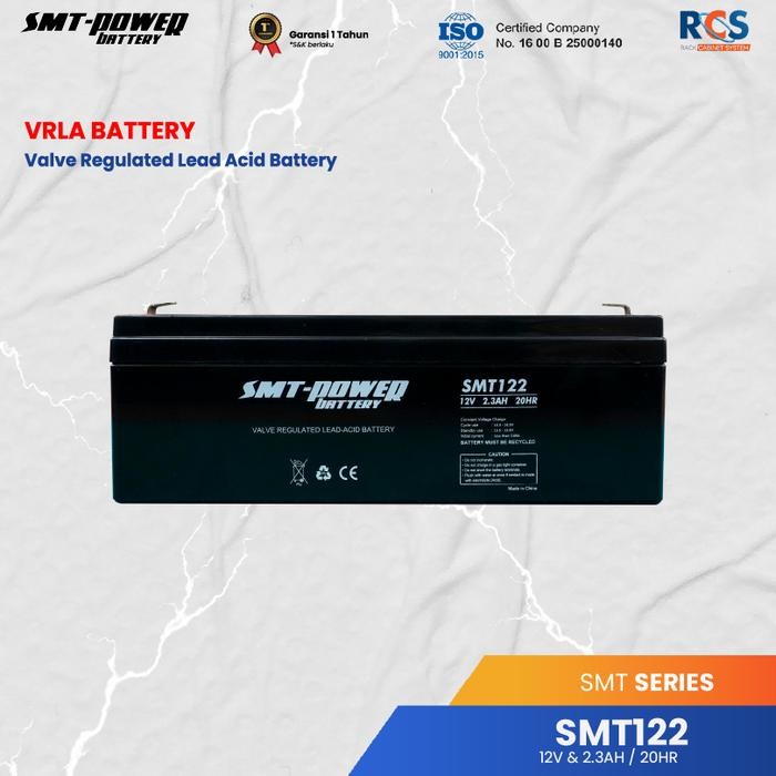 SMT122 AKI KERING VRLA SMT POWER 12V 2,3AH 20HR