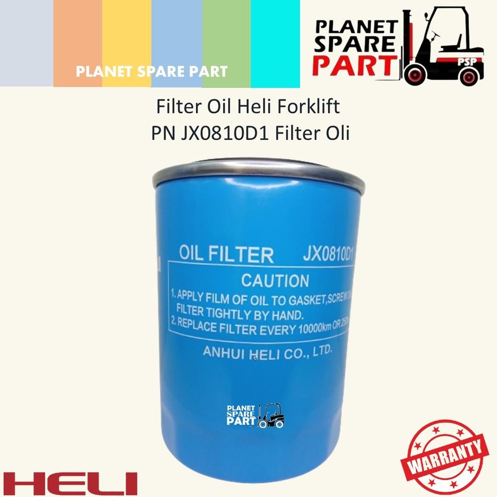 Filter Oil Heli Forklift PN JX0810D1 OEM Filter Oli For forkift