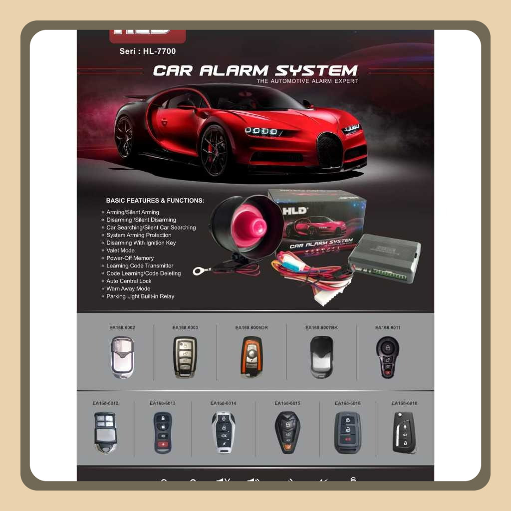 Alarm HLD / Alarm Mobil Universal Premium HLD / Alarm Remote HLD