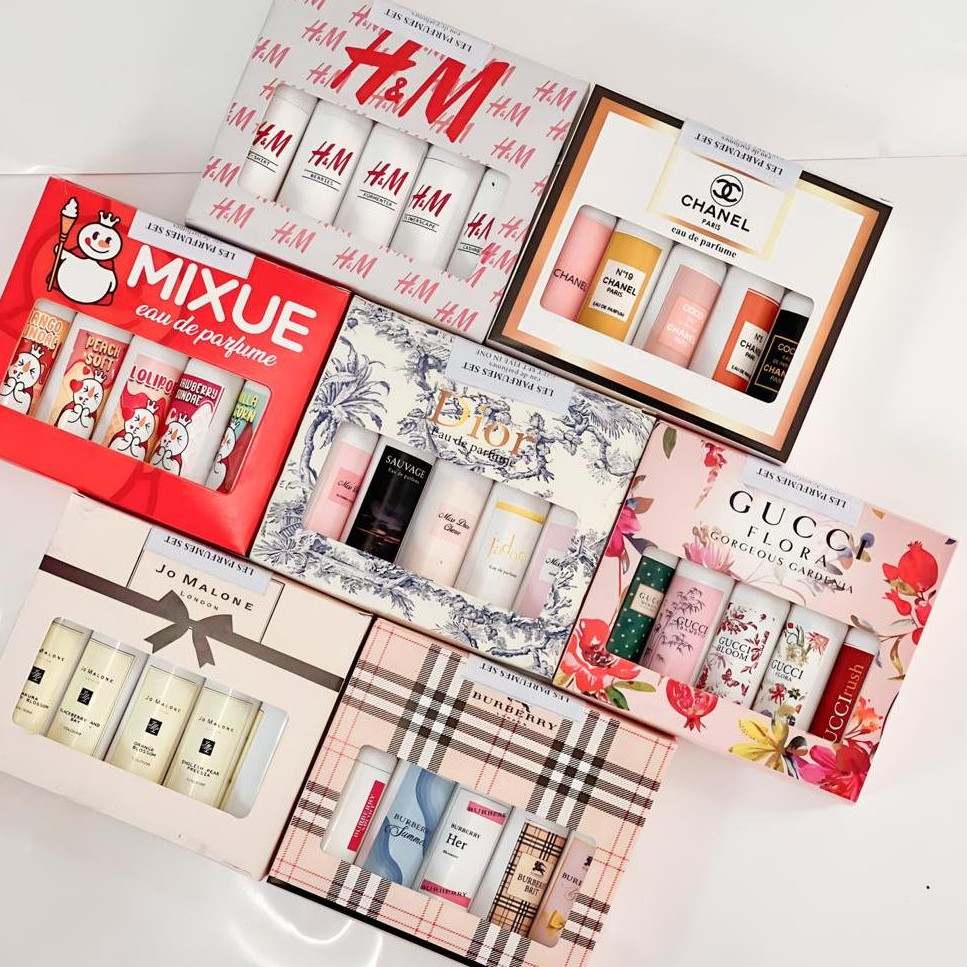 Parfum brended 5in1 Box gift set trevel size 30ml parfum branded Zara parfum mixue