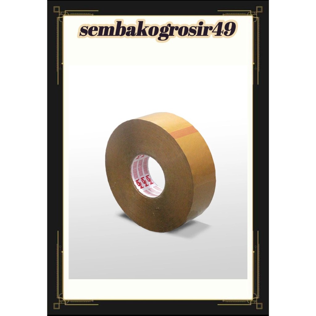 

SSG Lakban Bening - Lakban Cokelat 45 mm x 500 Yard Master Pack Indonesia