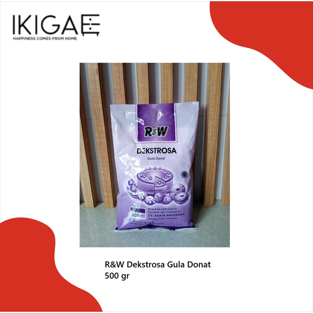 

R&W DEKSTROSA GULA DONAT / DUSTING DONAT 500 GR