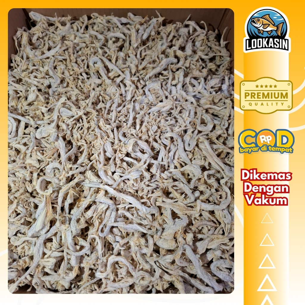 

Ikan Asin Usam kecil Siting kun Jambrong super Kering Fresh Kemas Vacum