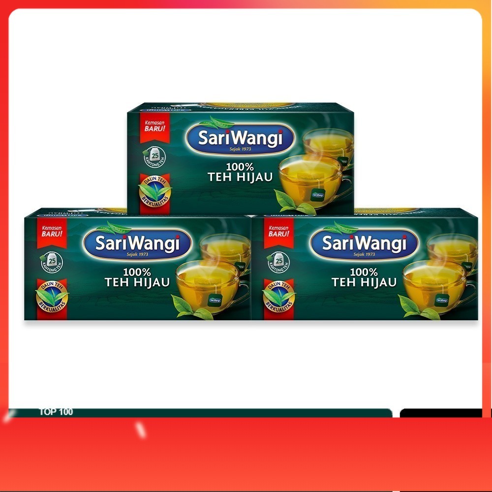 

SariWangi Teh Hijau Teh Herbal 46.25 g x3