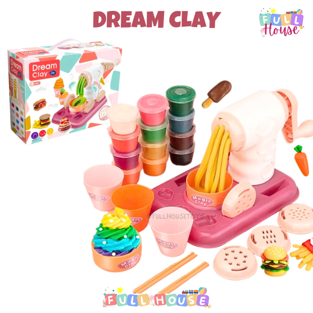 MAINAN DREAM CLAY DIY MAINAN DIY CLAY MAINAN CLAY SET LENGKAP