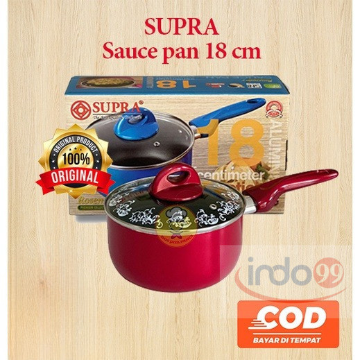 SUPRA SAUCEPAN 18CM + TTP/ S01RM1SP18/12