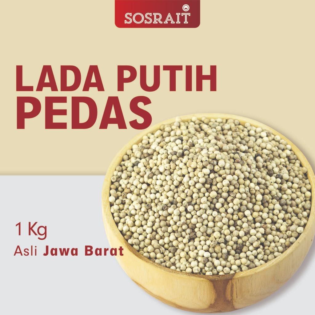 

Sosrait Lada Putih Utuh Jawa Barat 1Kg