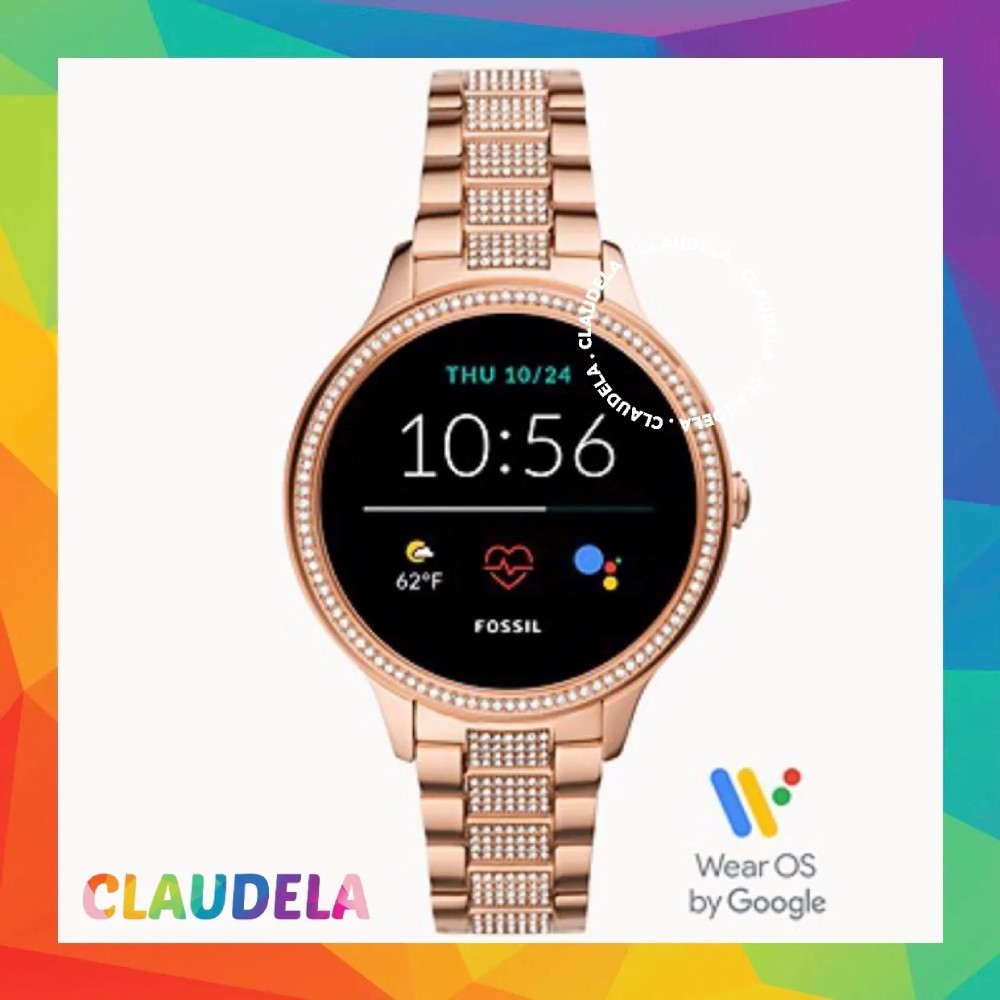FOSSIL Gen 5E Smartwatch in Rose Gold Tone Stainless - FTW6072 (Sealed Box)
