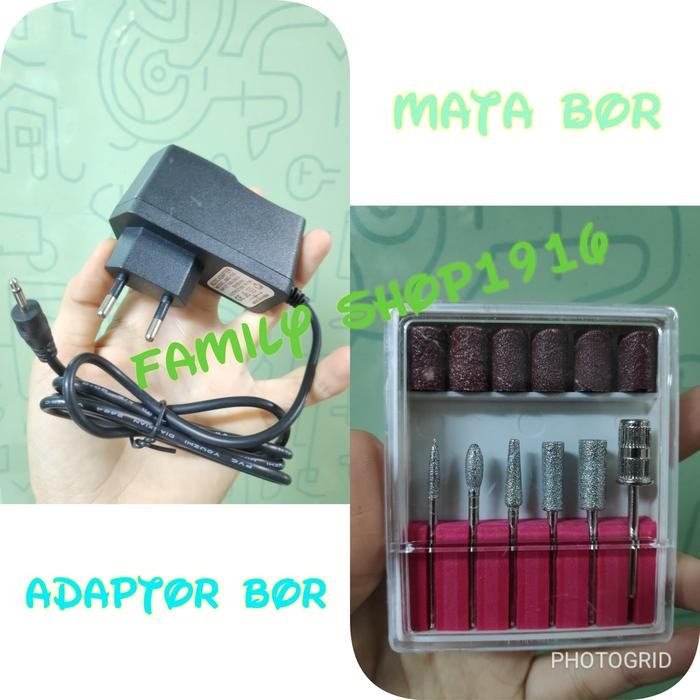 BOR MINI / BOR LISTRIK MINI /BOR UKIR / BOR LISTRIK - Adaptor 9V 1A