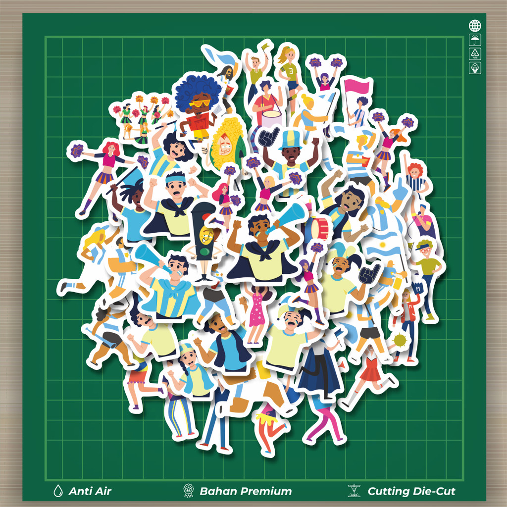 

HOT 50 PCS STIKER Stiker Supporter (Pendukung) Stiker Fashion Cars Decal Dingin Kartu Album Custom Vinyl Anti Air- Sticker Aesthetic Buku Journal Koper Casing HP Tablet Laptop Helm Motor Botol Minum