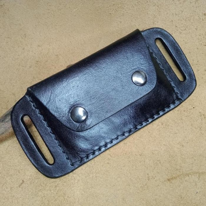 

Dompet Kartu Pria ATM KTP STNK SIM UANG Untuk DI Sabuk Ikat Pinggang - Hitam