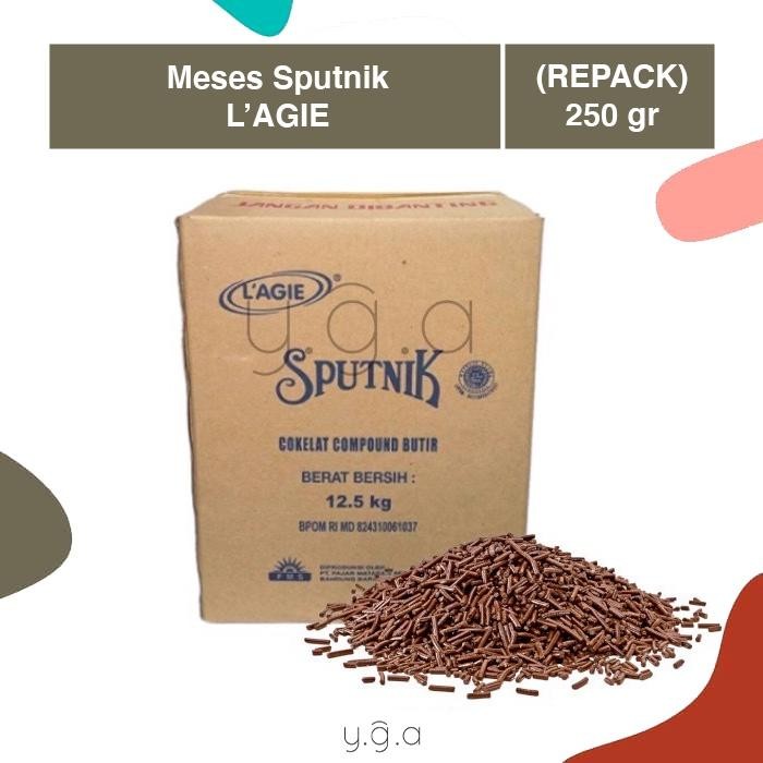 

Terbagus Meses Coklat Sputnik L'agie (Repack) 250gr / Lagie