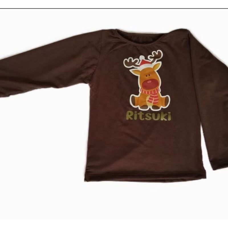 

H __(( Kostum Rusa Anak Setelan ROK Tutu | Gratis Nama dan Bando 1-10th - Fashion ___(((