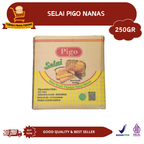 

Pigo jam - Selai berperisa Nanas REPACK 250gr