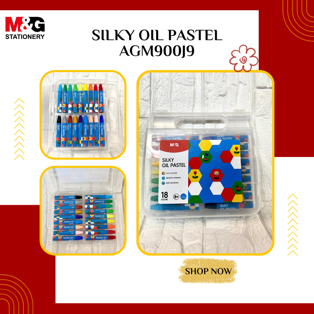 

M&G Oil Pastel Silky Crayon 18 Colors AGM900J9