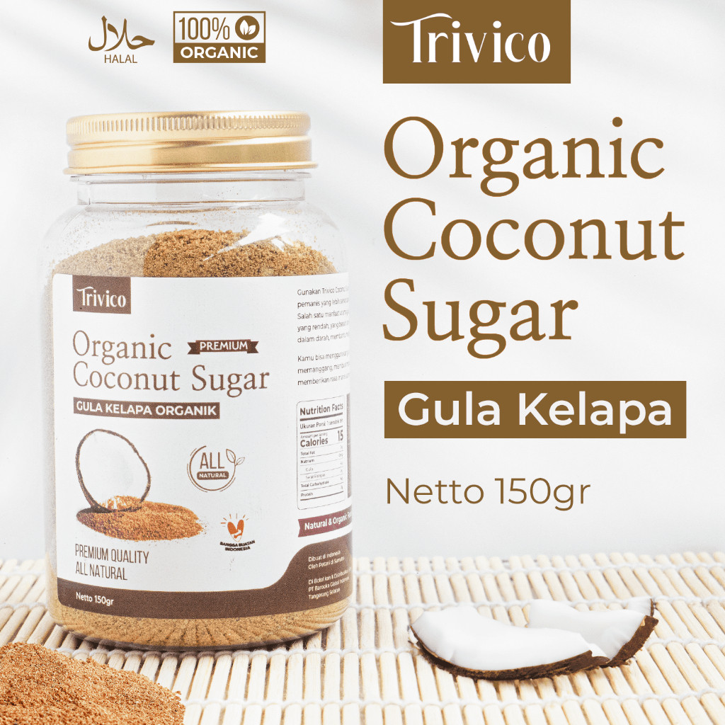 

Trivico Gula Kelapa Organik Bubuk - Gula Kelapa Murni 100%