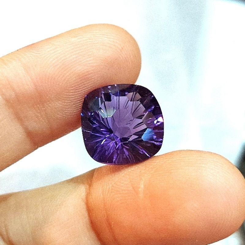 NEW PRODUCT BATU CINCIN PERMATA KECUBUNG AMETHYST CUTTING CUSTOM ASLI NATURAL