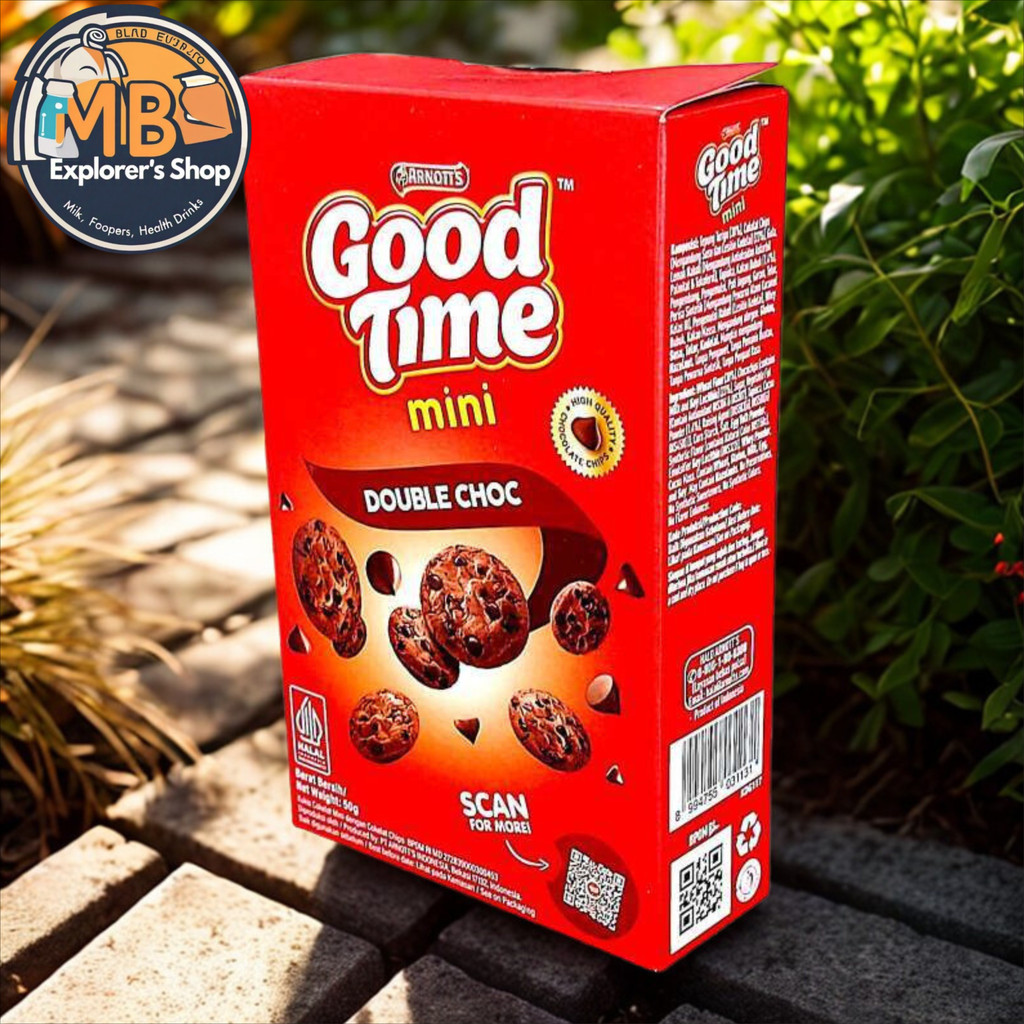 

Good Time Cookies Double Choc Arnott 50gr MB Explorer
