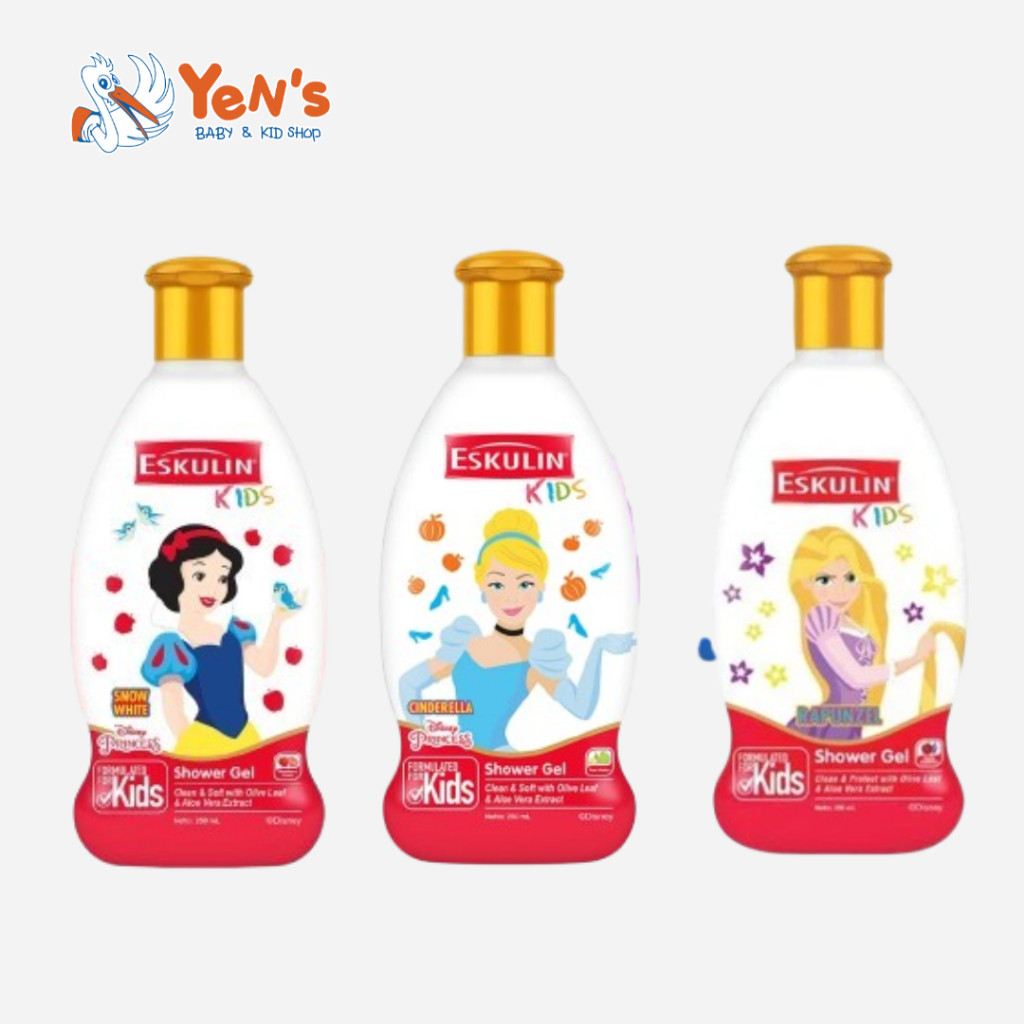 Eskulin Kids Shower Gel 250ml / Sabun Mandi Anak
