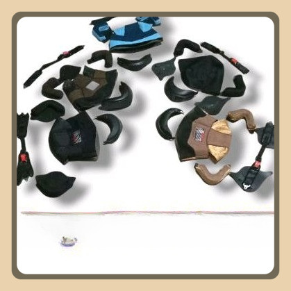 (BG) Busa Bogo Full set Plus tali All Varian helm Dewasa dan Helem anak keling atau paku belah || Sp