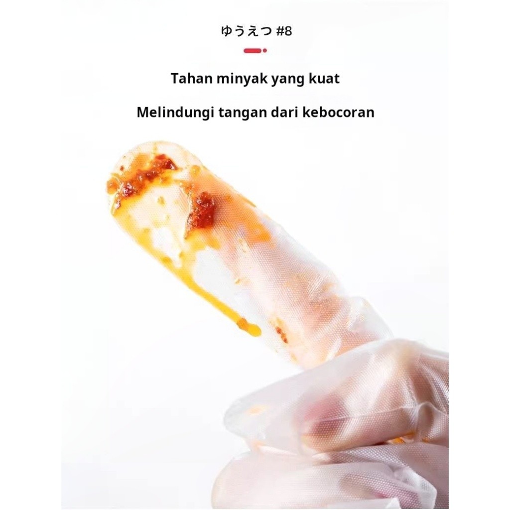 Sarung Tangan Lengan Panjang Sekali Pakai, Sarung Tangan Plastik Sekali Pakai, Sarung Tangan Elastis