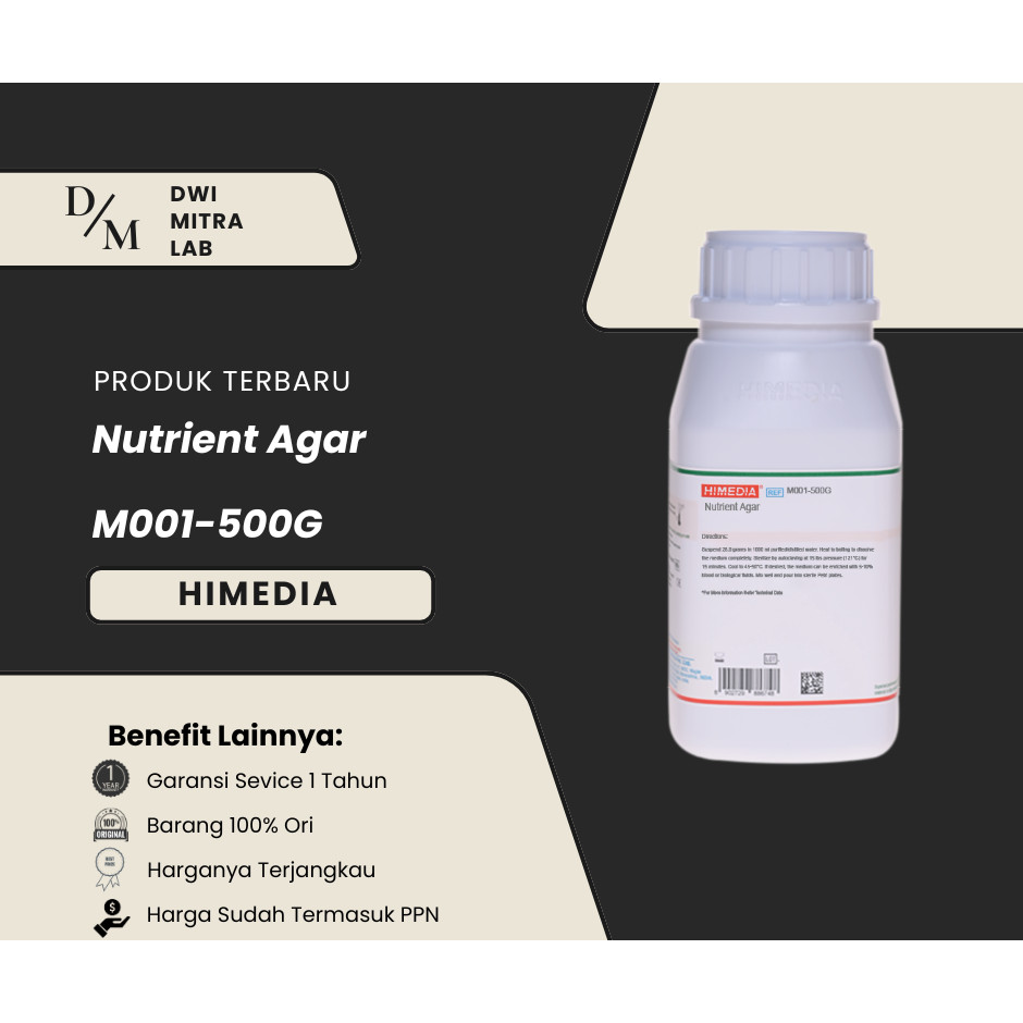 Nutrient Agar M001-500G, Himedia