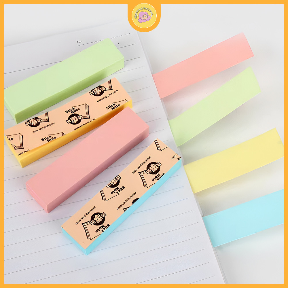 

MS Memo Stick Index Tab Penanda Warna Isi 4 76x76 Mm 100 Lembar