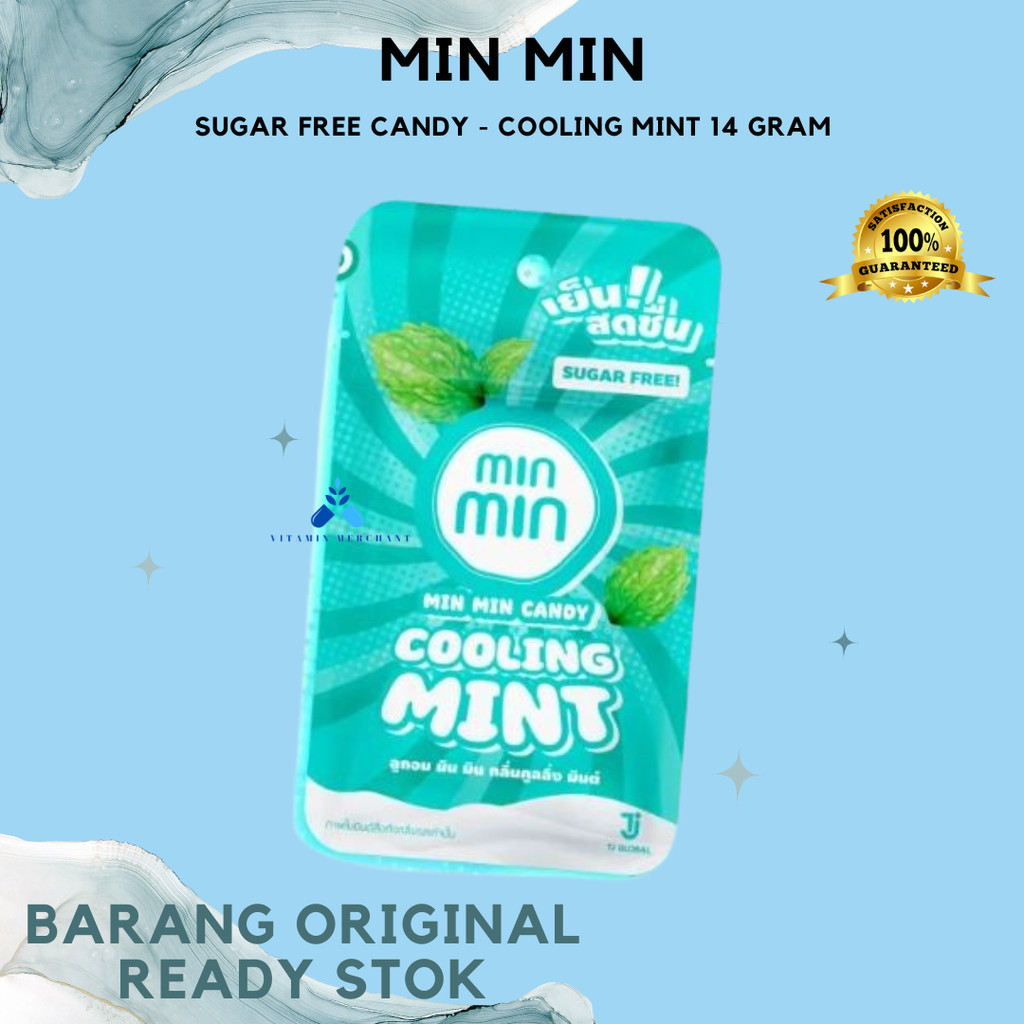 

Min Min Sugar Free Candy - Cooling Mint 14 gram - w&w