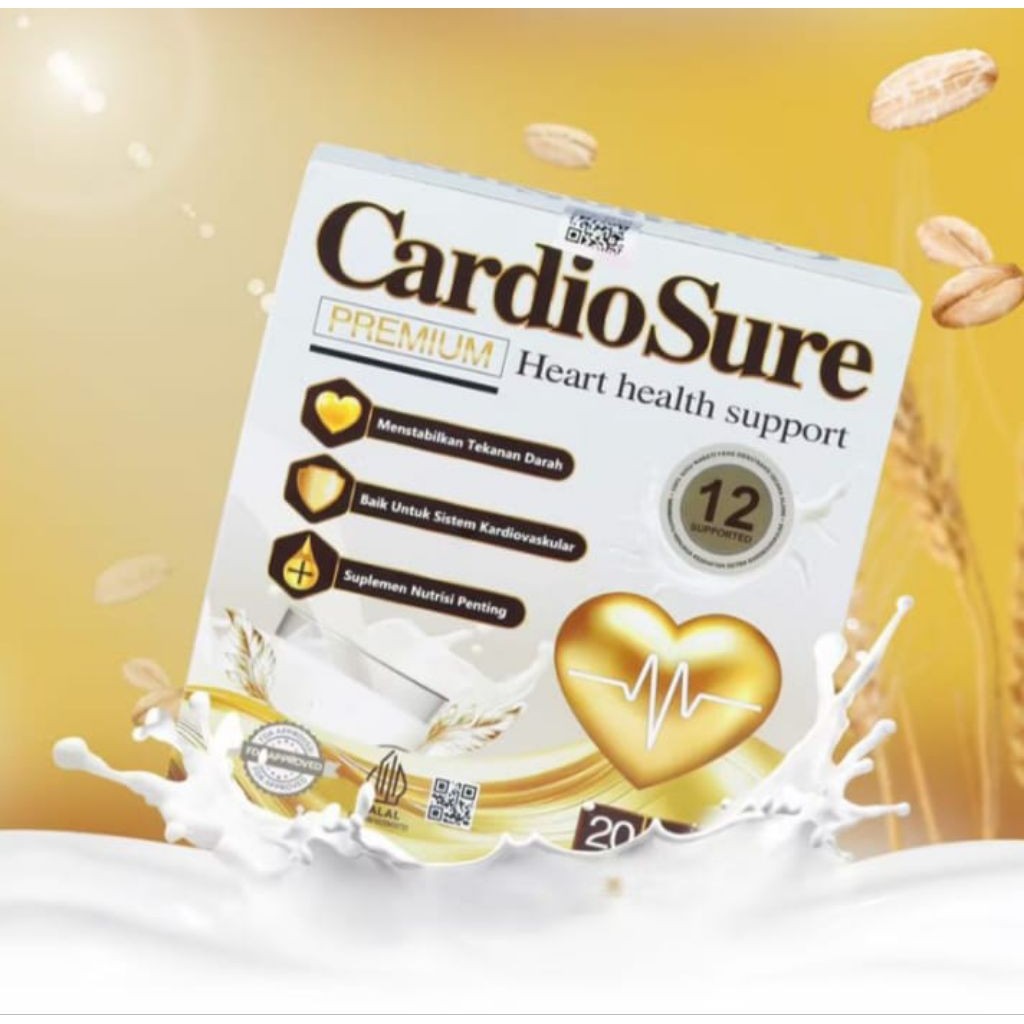 

CARDIOSURE MILK SUSU OBAT HIPERTENSI DARAH TINGGI ATASI MASALAH TEKANAN JANTUNG VITAMIN KOLESTROL ATASI ASAM URAT