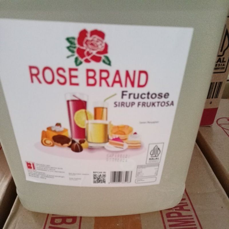 

Gula cair rose brand 5 kg/fructose 5 liter gula jagung