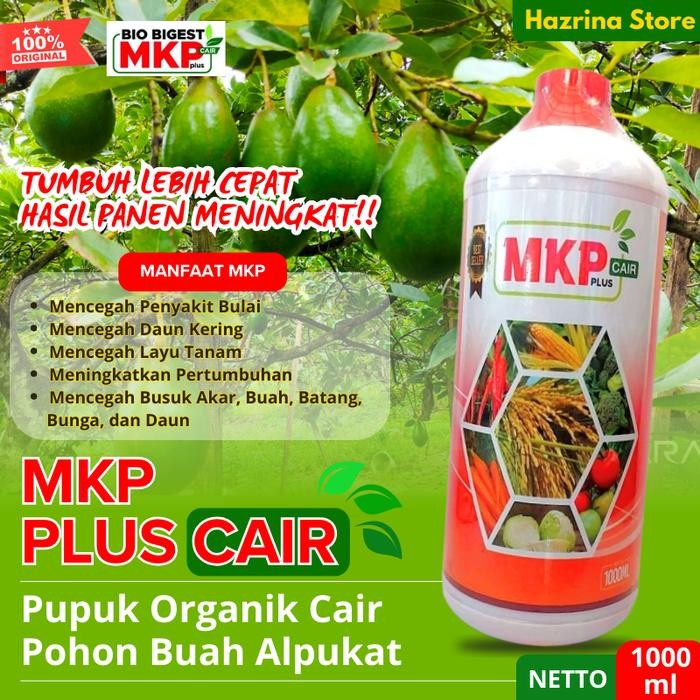 Pupuk Organik Cair Alpukat MKP BIO BIGEST Booster Buah & Anti Rontok Bunga